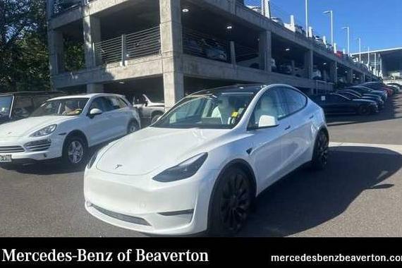 TESLA MODEL Y 2022 7SAYGDEFXNF468073 image